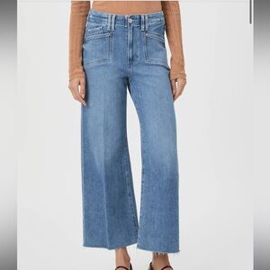 PAIGE Light Blue Flare Jeans